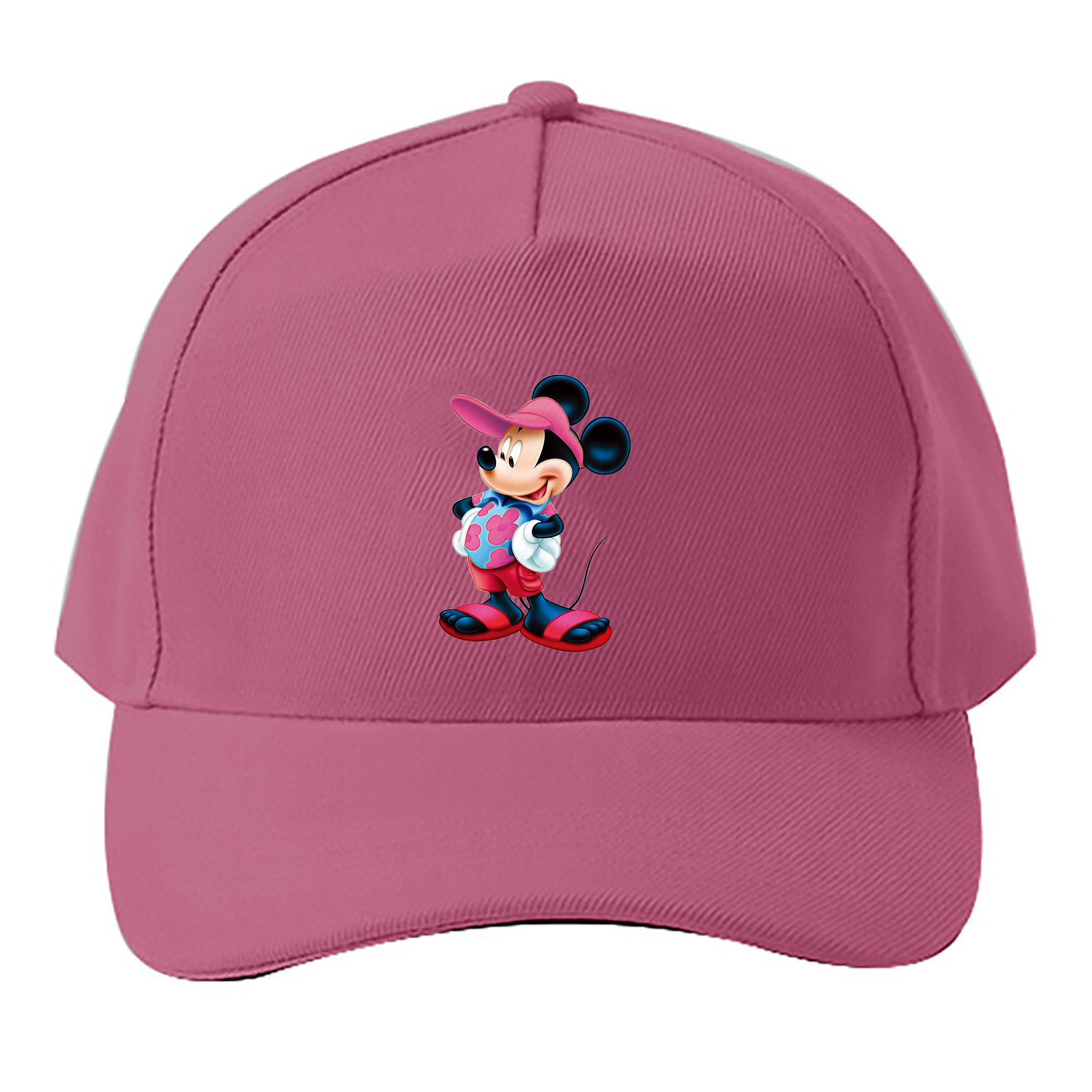 （画像用） ミッキーマウス Mickey Mouse ベースボールキャップ 綿100％ 男女兼用 帽子 スポーツ
